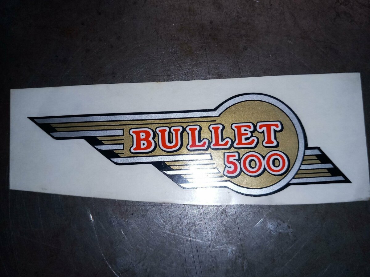 Royal Enfield RH Tool Box Decal - Image 1