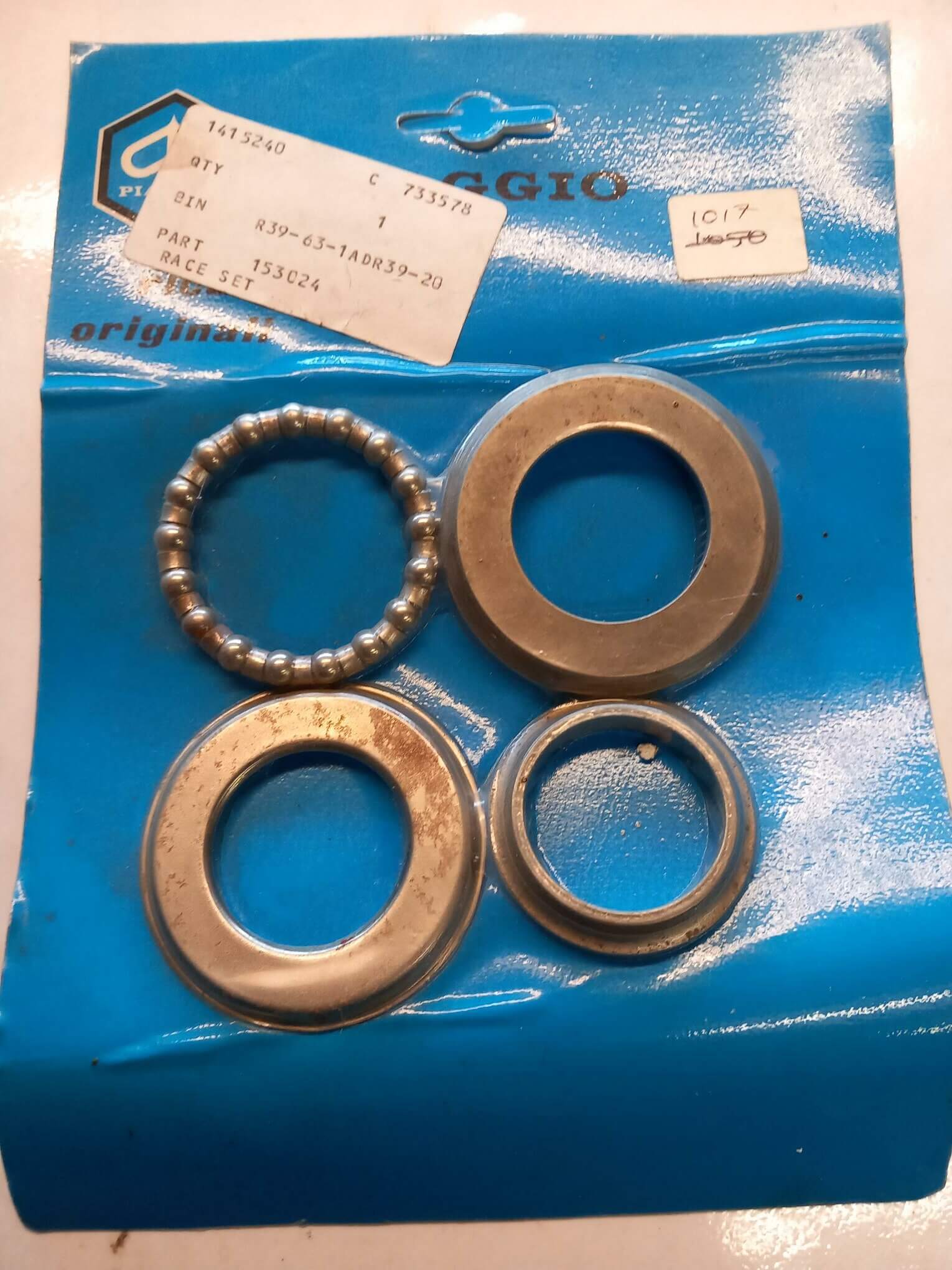 153024 Piaggio Steering Head Bearing - Image 1