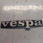 Vespa Name Plate