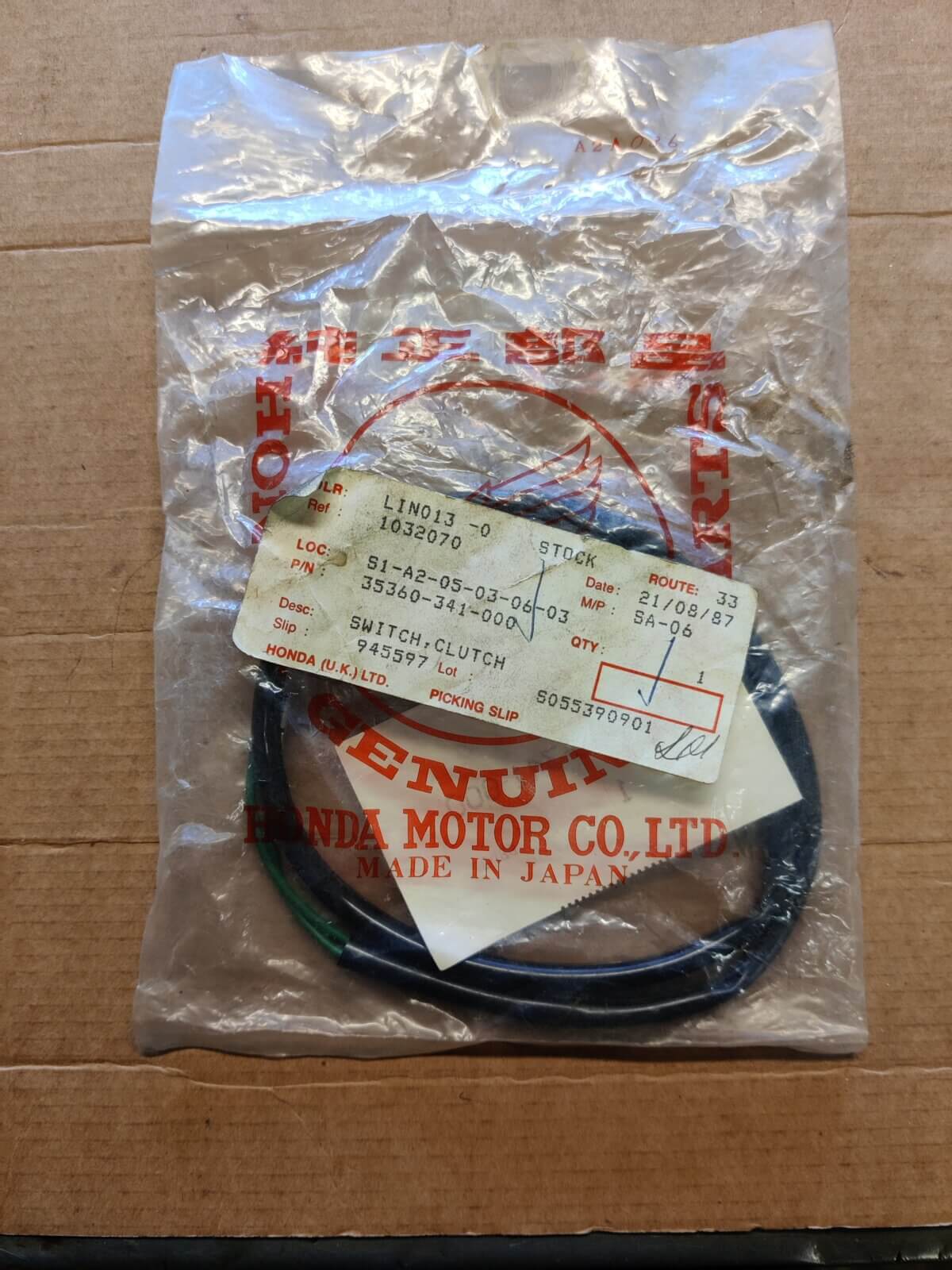 Clutch Switch - Image 1