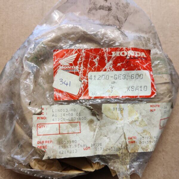 Honda rear sprocket - OEM