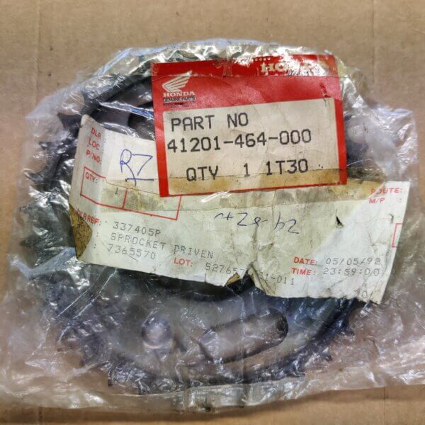 Honda rear sprocket