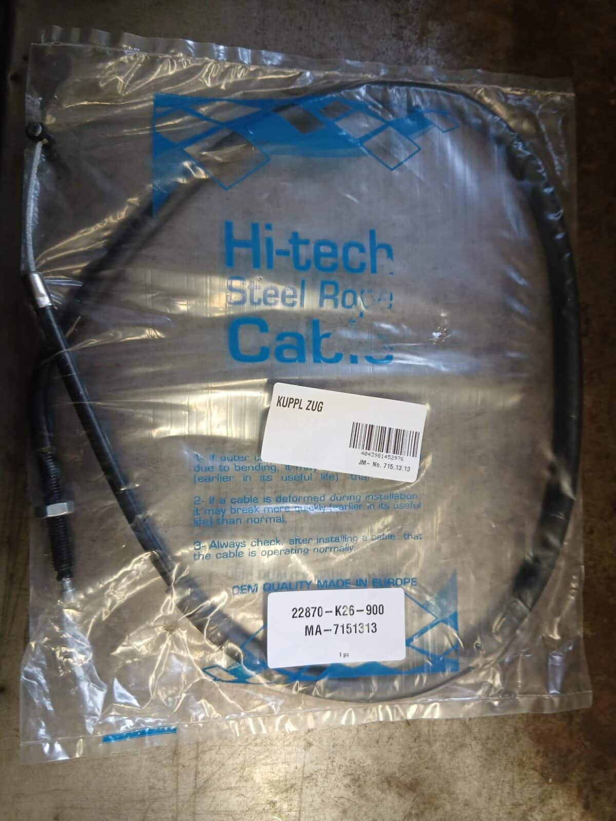 Honda Clutch Cable - Image 1
