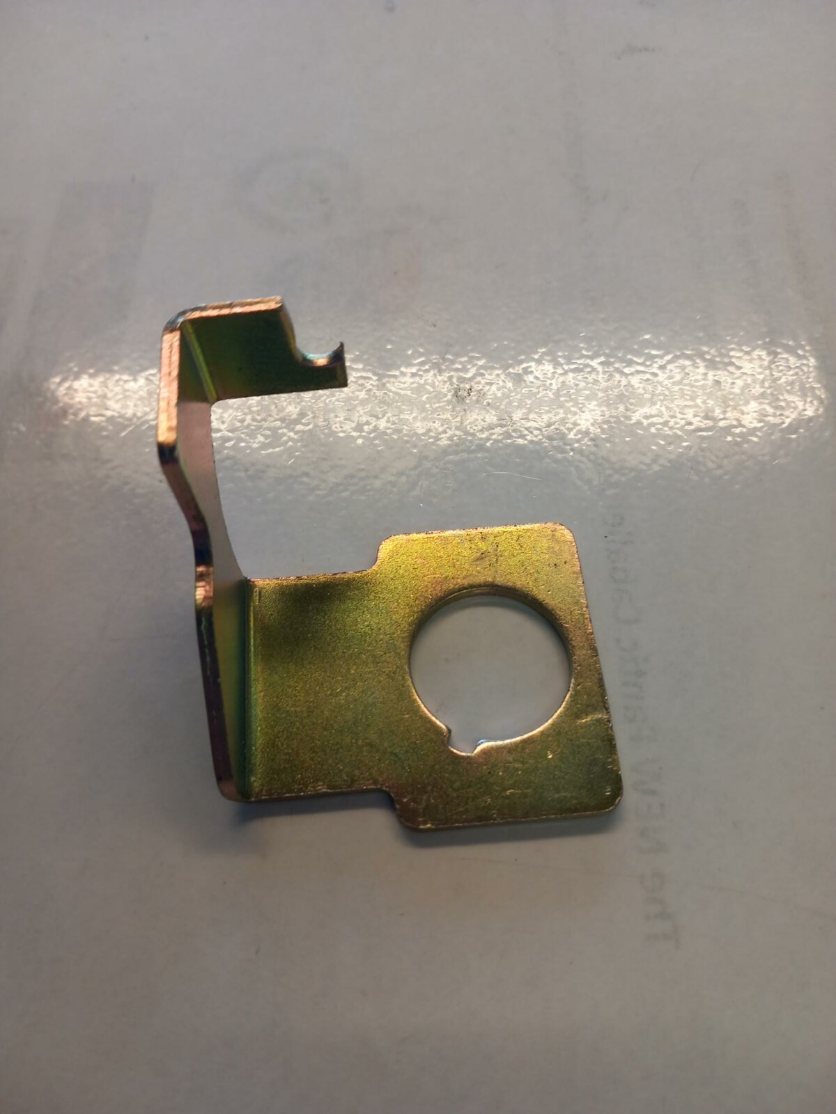 Hyosung Seat Lock Cable Guide - Image 1