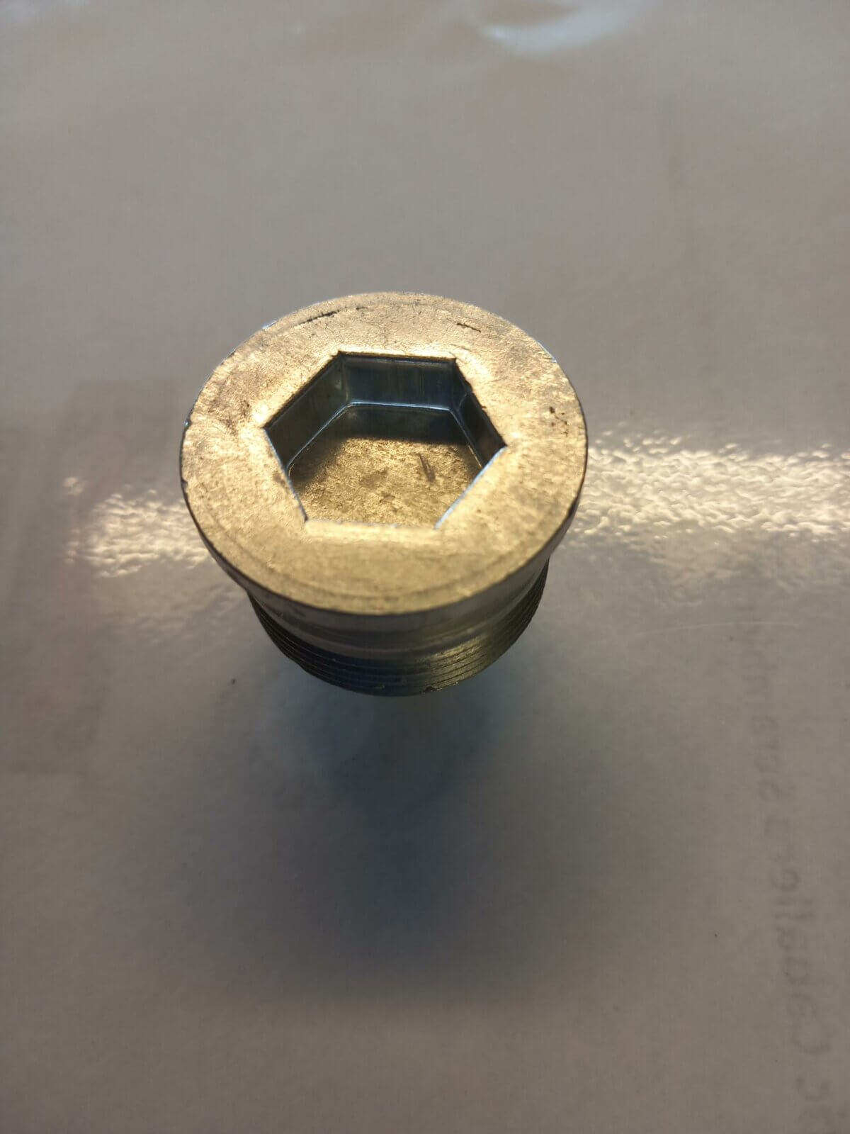 Honda Fork Top Nut - Image 1
