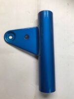 Suzuki headlamp bracket LH side blue