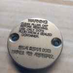 Hyosung Front Brake Master Cylinder reservoir Cap