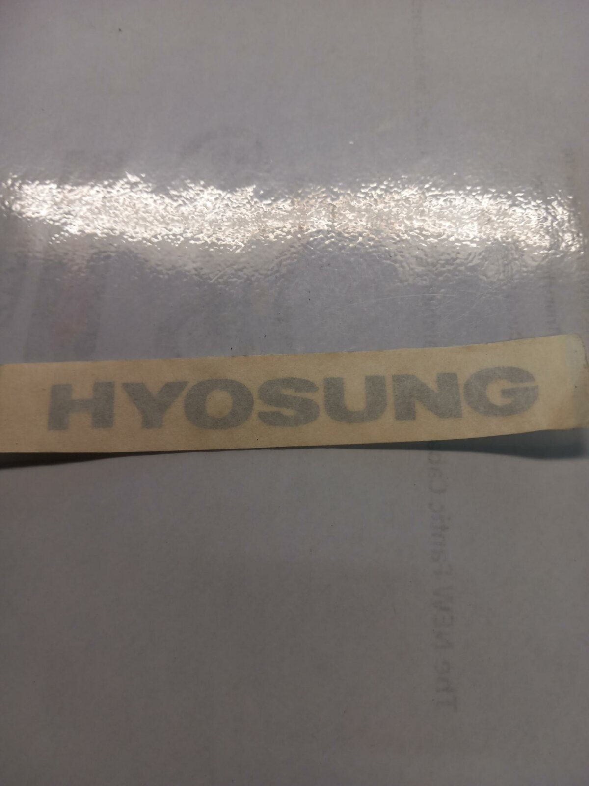 Hyosung Emblem Silver - Image 1