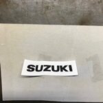 Suzuki emblem/sticker/transfer