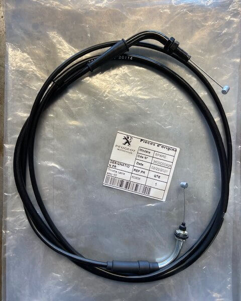Peugeot throttle cable