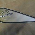 Hyosung Fuel Tank Emblem LH