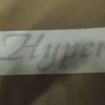 Hyosung Side Panel Emblem