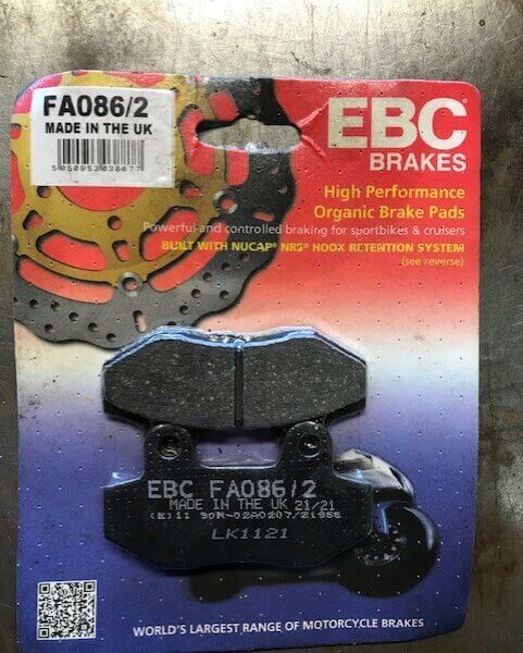 FA086/2 brake pads