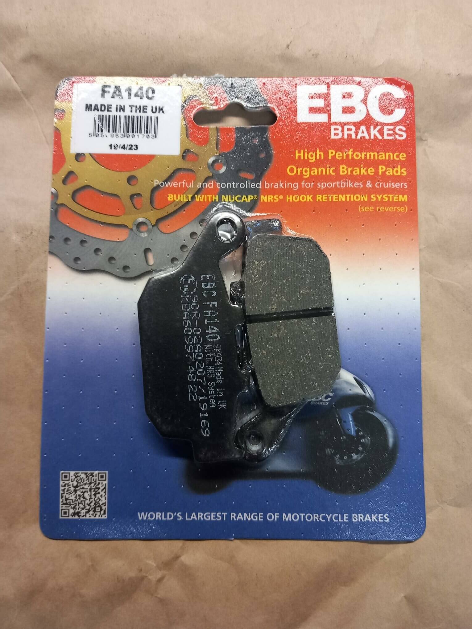 fa140 EBC Brake Pads - Image 1