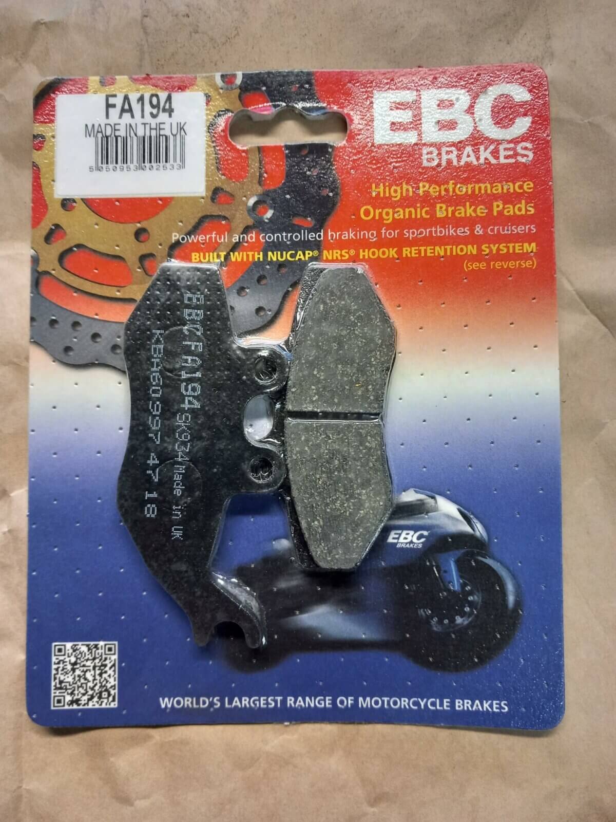 EBC Brake Pads - Image 1