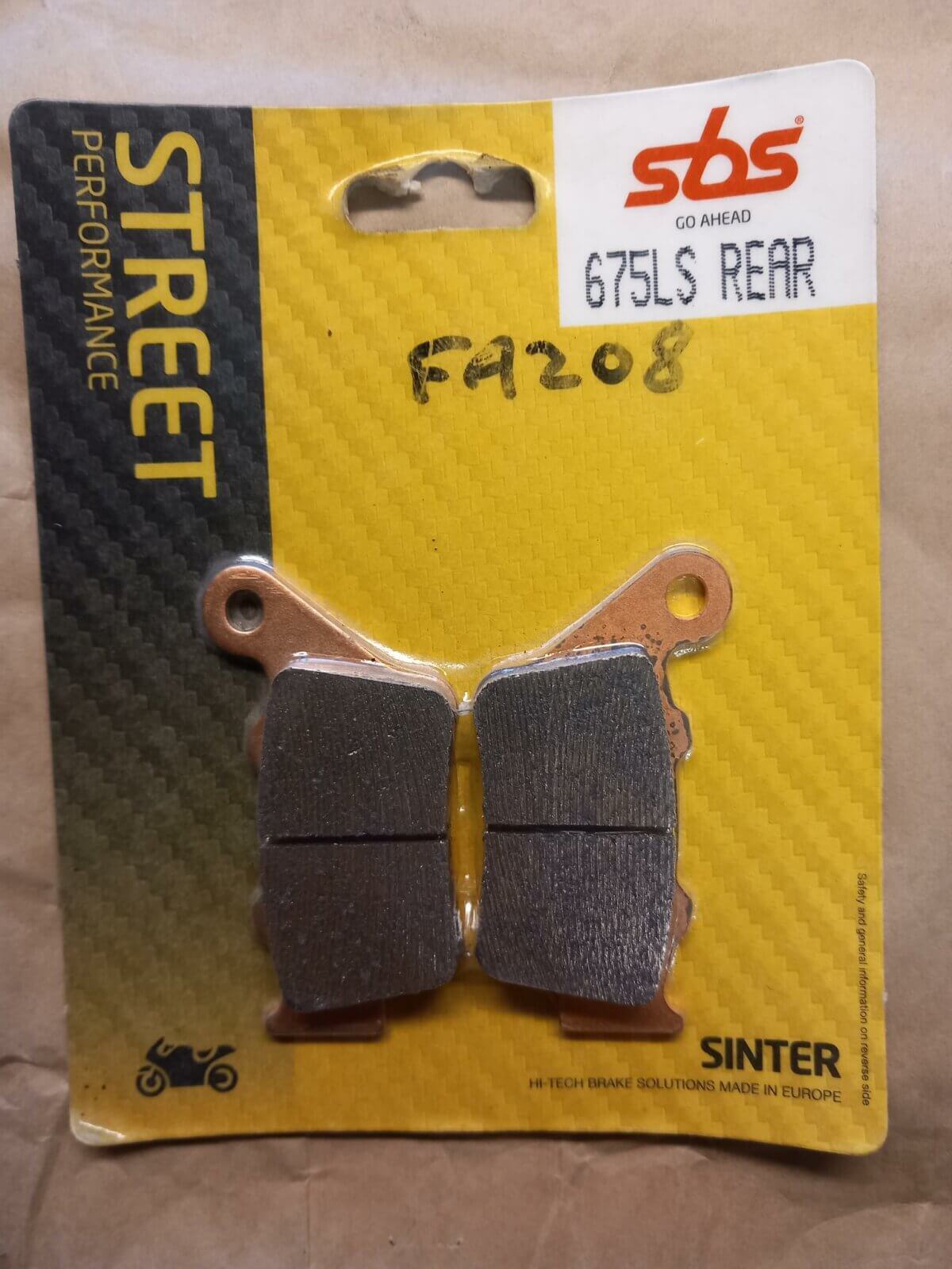SBS Brake Pads - Image 1