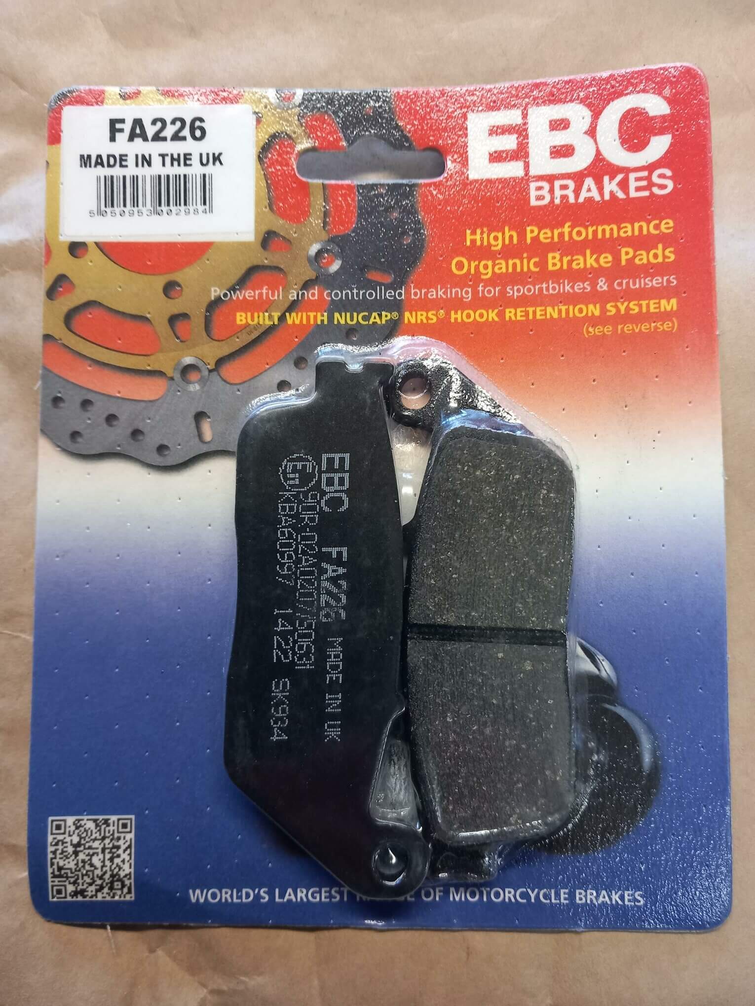 fa226 EBC Brake Pads - Image 1