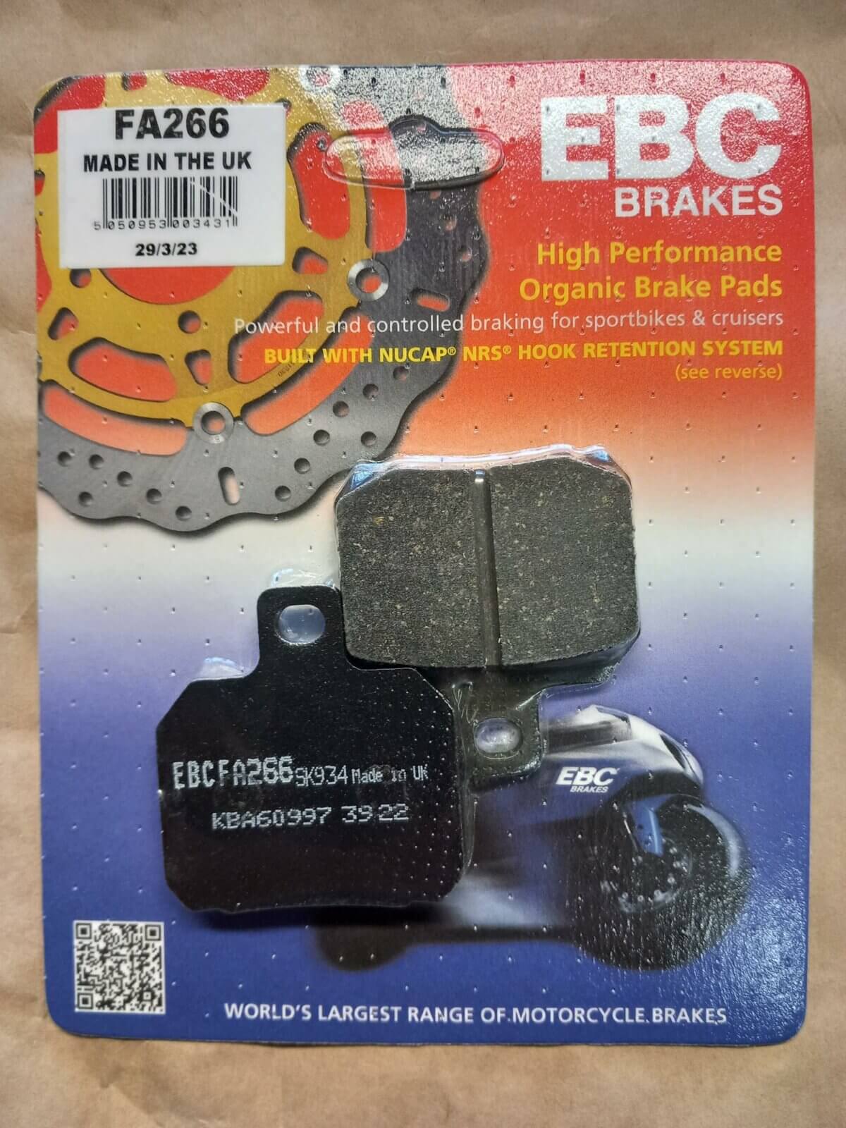 EBC Brake Pads - Image 1