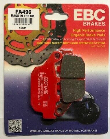 FA496 EBC Brake pads - Image 1