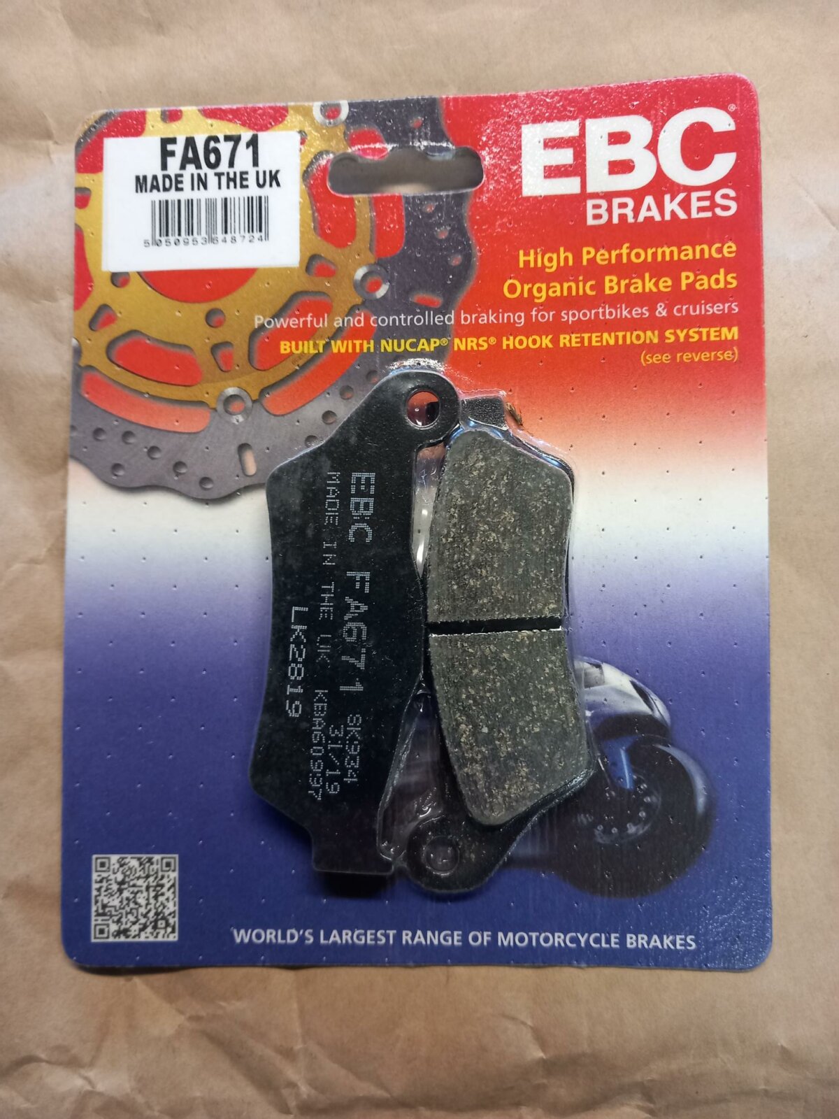 EBC Brake Pads - Image 1
