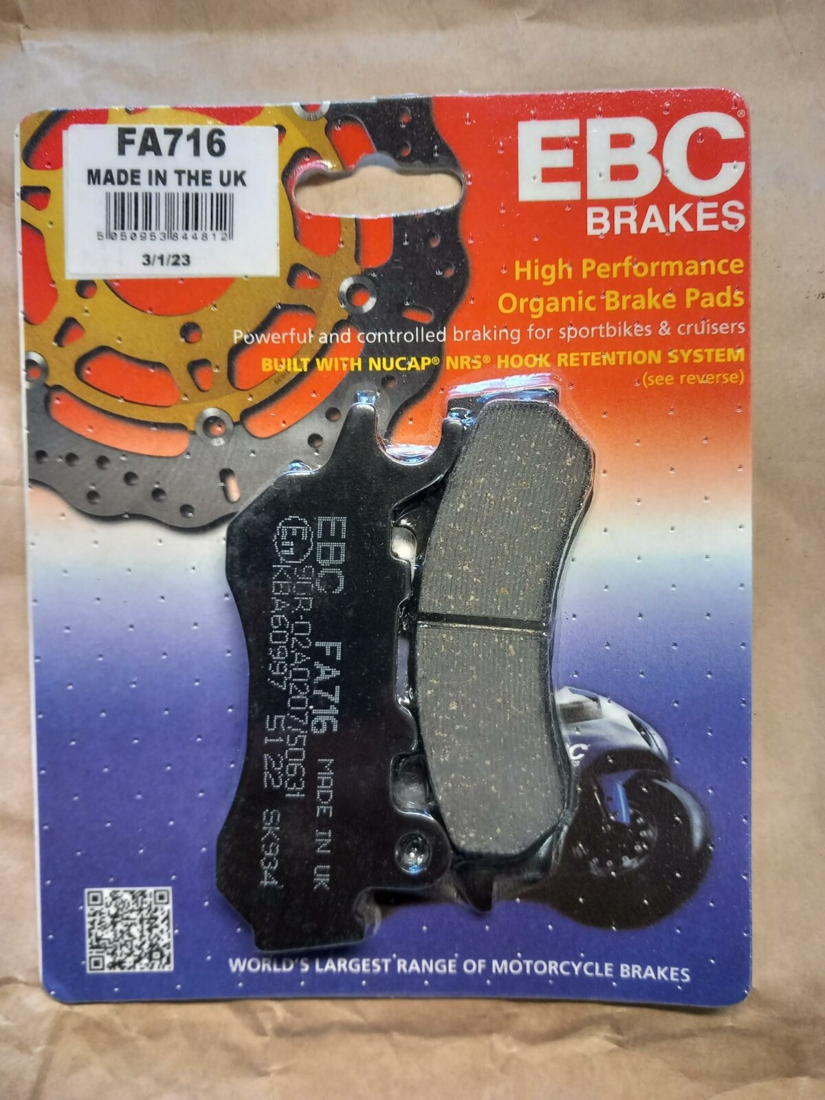 EBC Brake Pads - Image 1