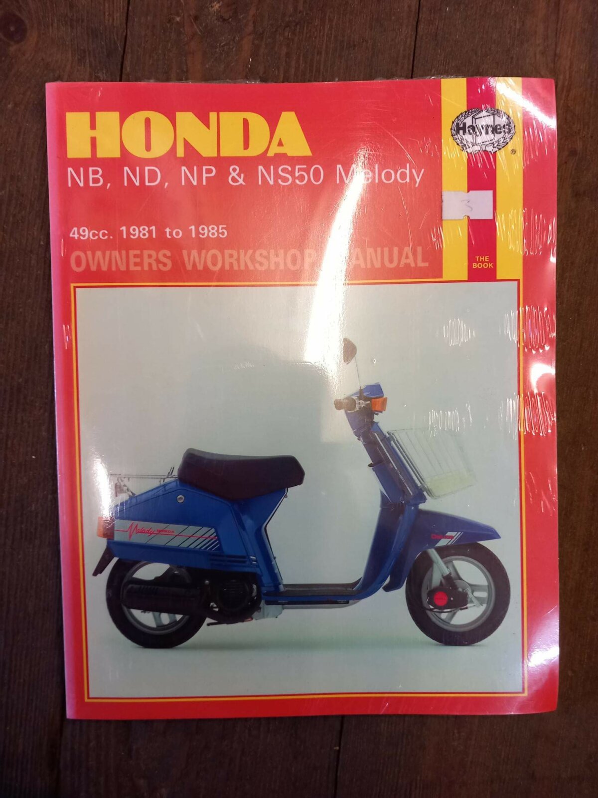 Honda Melody Workshop Manual - Image 1