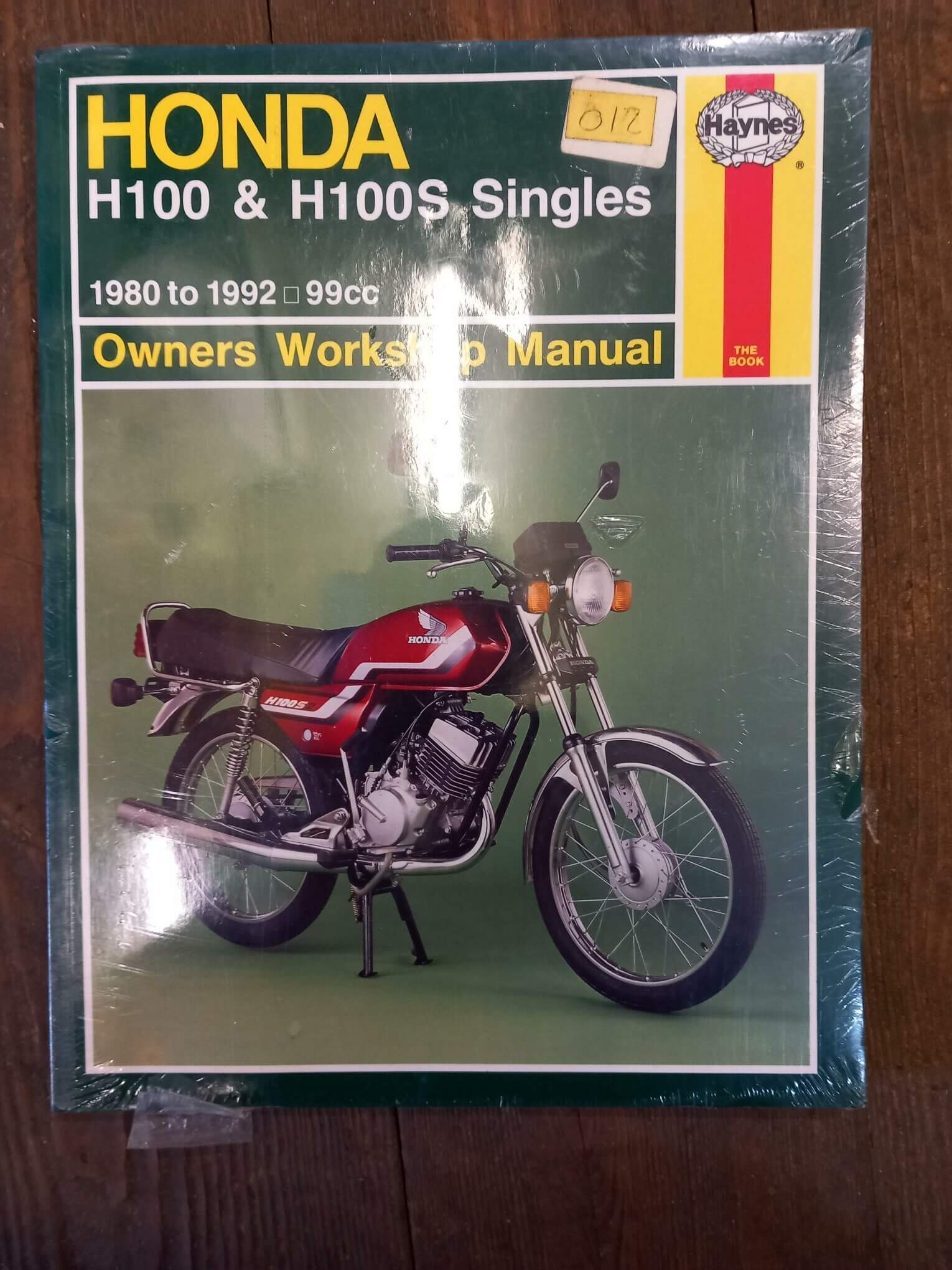 hm734 Honda H100 Workshop Manual - Image 1