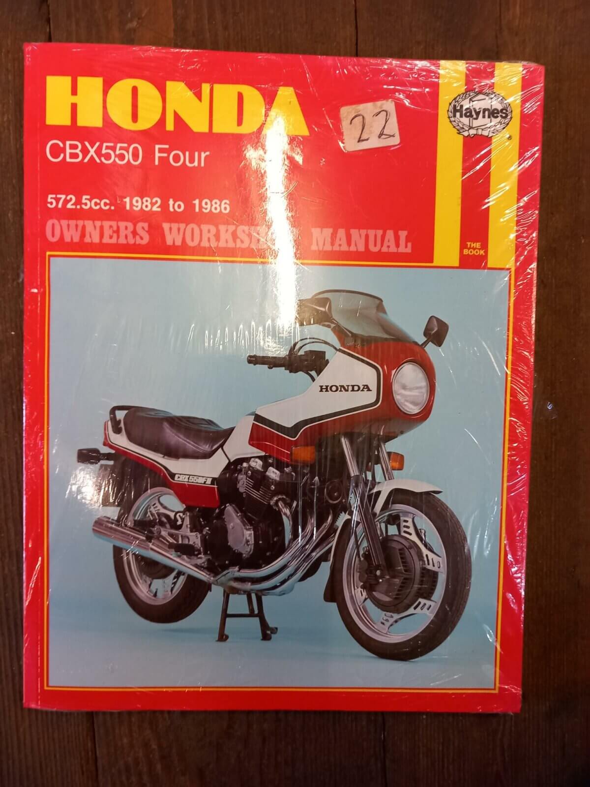 Honda CBX550 Workshop Manual - Image 1