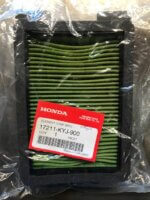 Honda air filter 17211-KYJ-900 - Image 2