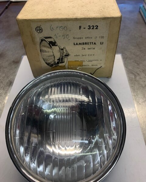 Lambretta headlamp