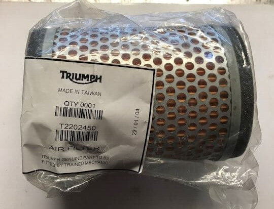 Triumph air filter